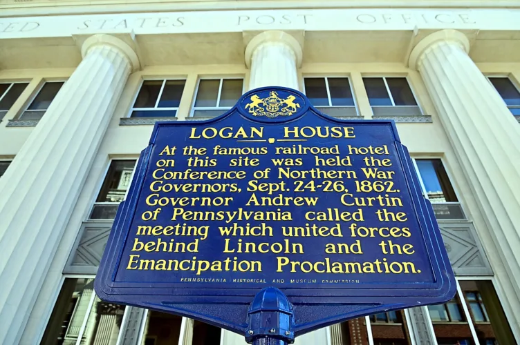 Logan House historical marker relocated to prime location